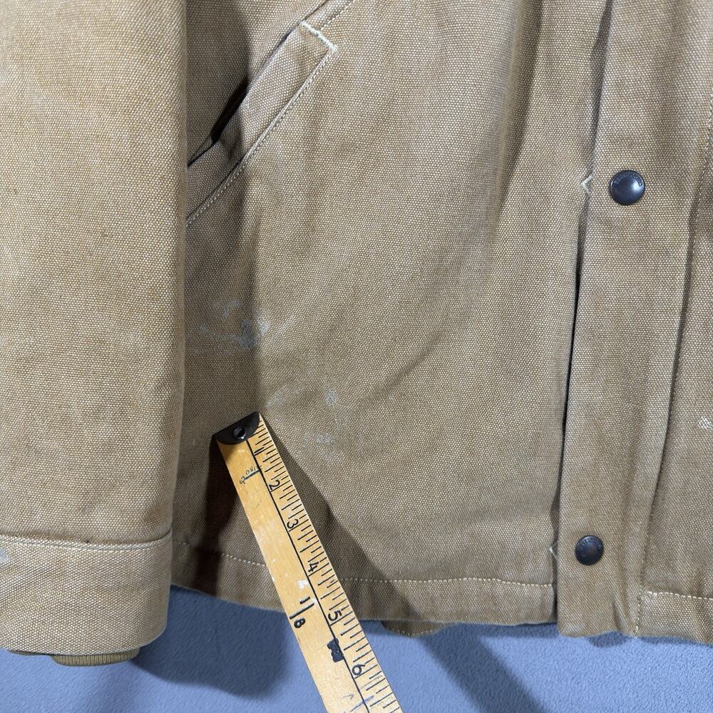 Patagonia Iron Forge Hemp Canvas Insulated Ranch Jacket Mens Size XL Brown 27805 - Picture 11 of 12